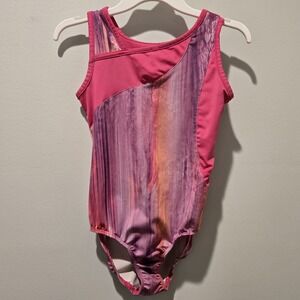 Girl's 6/6X Danskin Now‎ Pink Purple Gymnastics Leotard